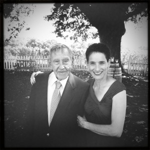 Mavis Delacroix with Her Father, 2011